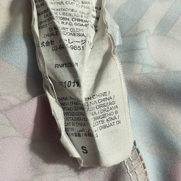 Hurley Womens Board Shorts Size Small Supersuade Palm Paradise Floral Swim Surf - Picture 6 of 10